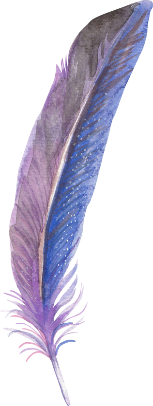 Watercolour Feather